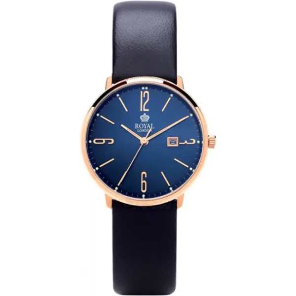 Royal London 21354-12 Leather Strap Ladies Watch