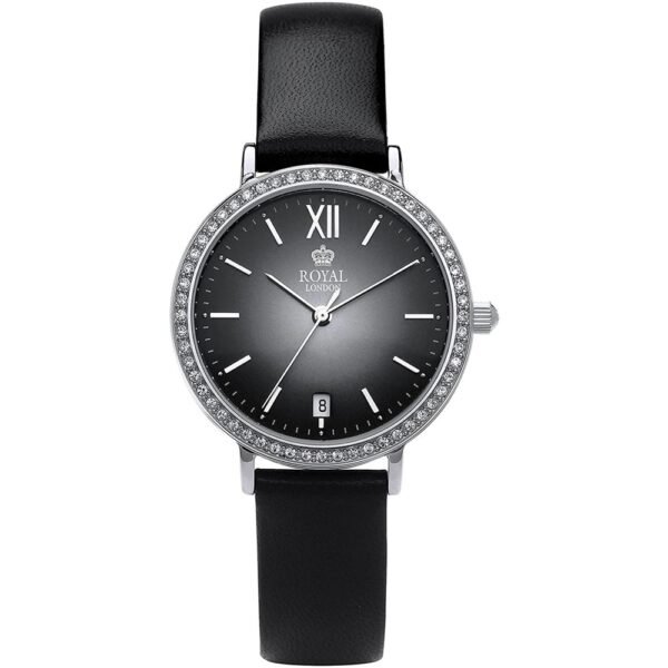 Royal London 21345-01 Leather Strap Ladies Watch