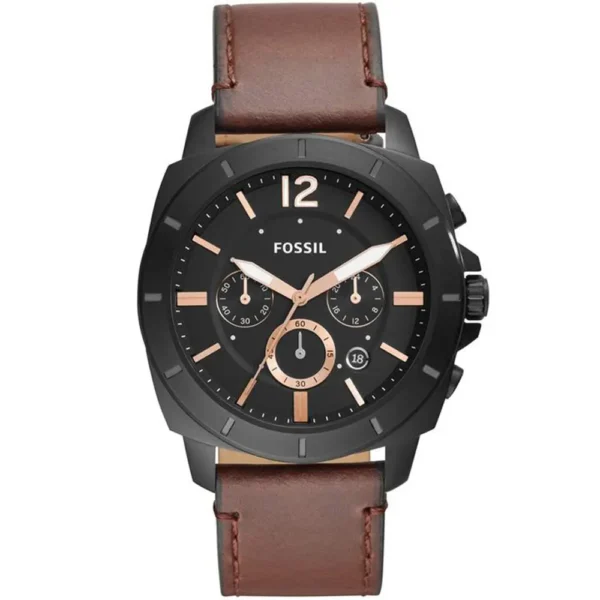 Fossil BQ-2380 Privateer Leather Band Men Watch