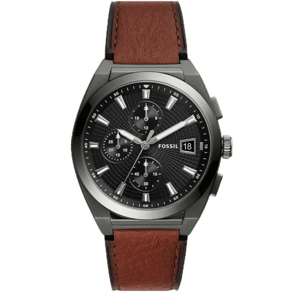 Fossil FS-5799 Everett Leather Band Men Watch