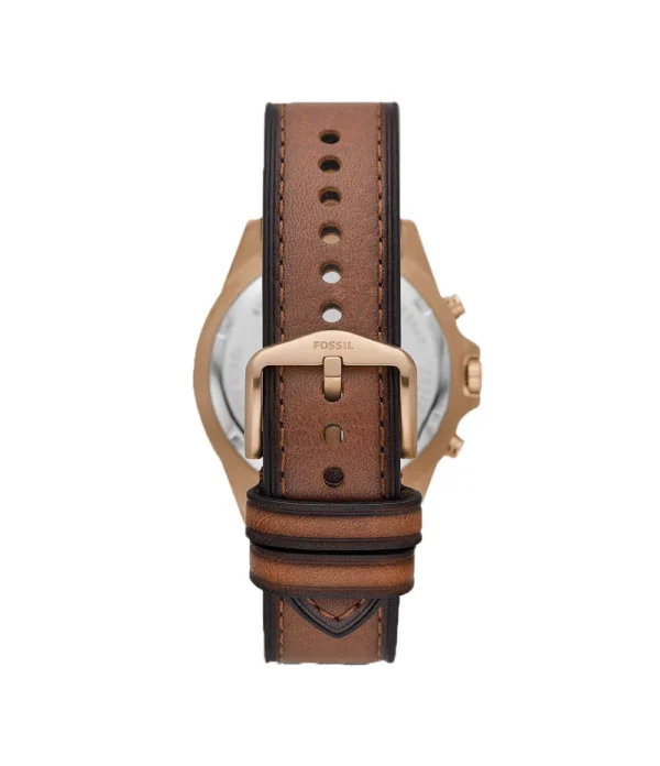 Fossil FS-5867 Garrett Leather Band Men Watch - Image 3