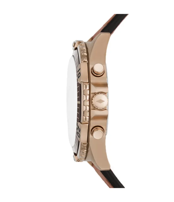 Fossil FS-5867 Garrett Leather Band Men Watch - Image 2