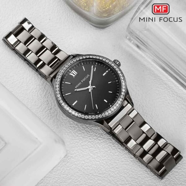 Mini Focus MF0043L-04 Metal Band Woman Watch - Image 3