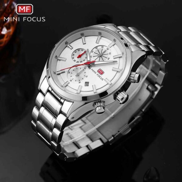 Mini Focus MF0081G-02 Metal Band Men Watch - Image 4