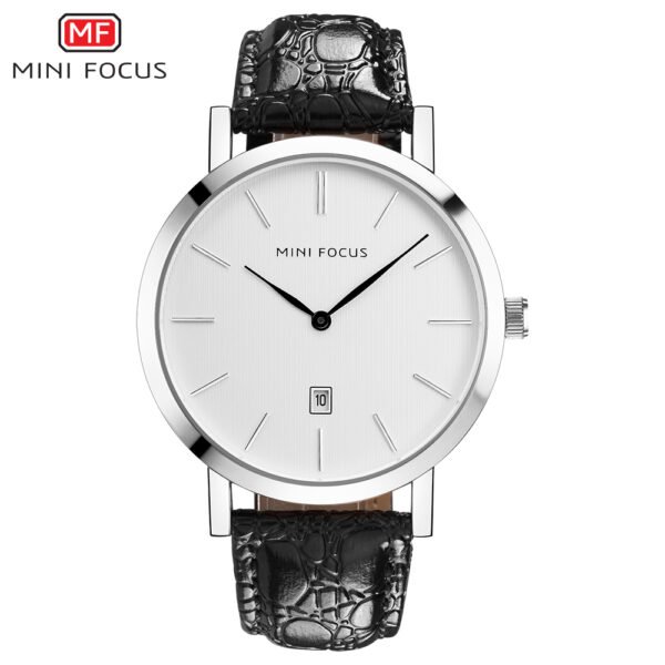 Mini Focus MF0108G-01 Leather Strap Men Watch