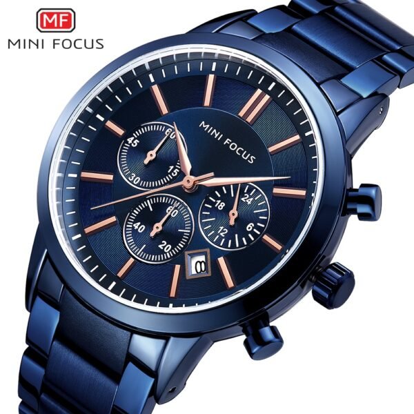 Mini Focus MF0188G-04 Chronograph Men Watch - Image 2