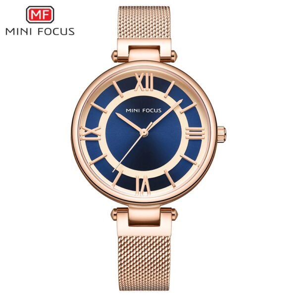 Mini Focus MF0234L-02 Mesh Chain Woman Watch