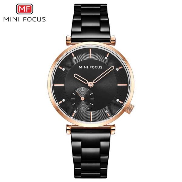 Mini Focus MF0333L-05 Metal Band Woman Watch