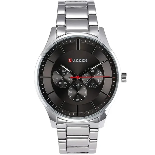 Curren 8282-CH-GRY Metal Band Men Watch