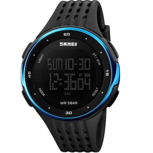 Skemi 1219-G-BLU-BLK Digital Men Watch