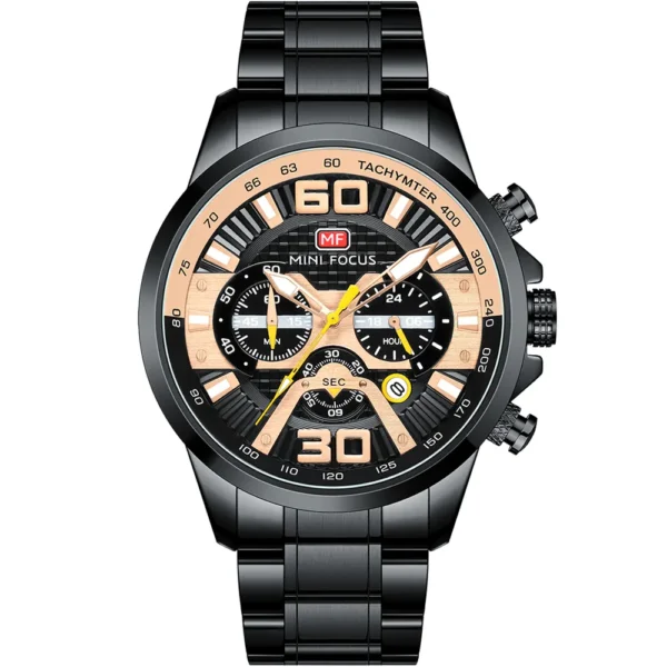 Mini Focus MF0336G-05 Metal Band Men Watch