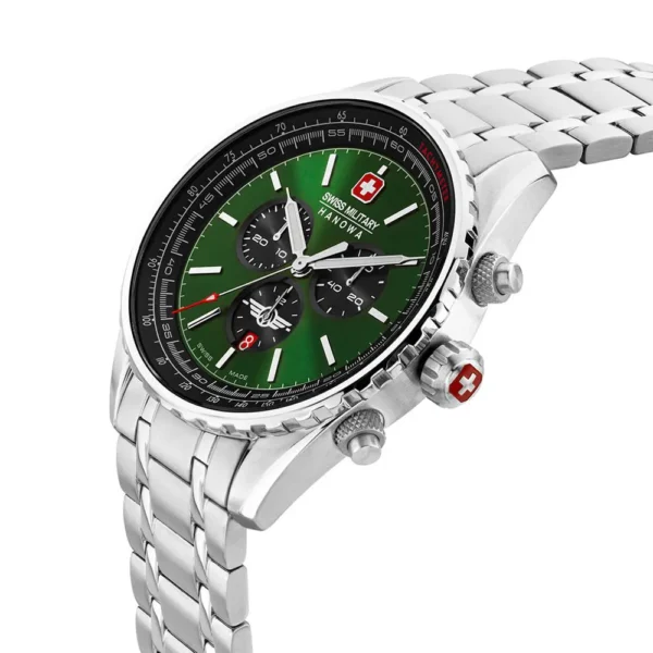 Swiss Military Hanowa SMWGI0000307 Metal Band Men Watch - Image 2